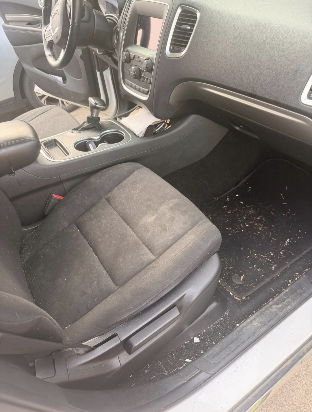 Passenger-side detail