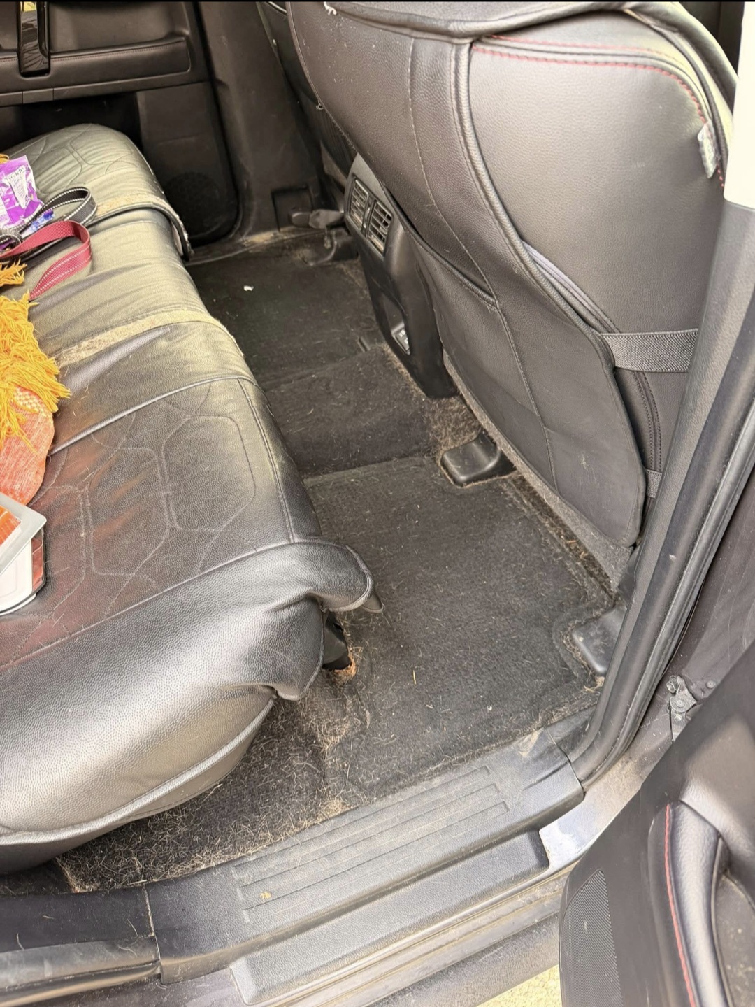 Rear floor restoration