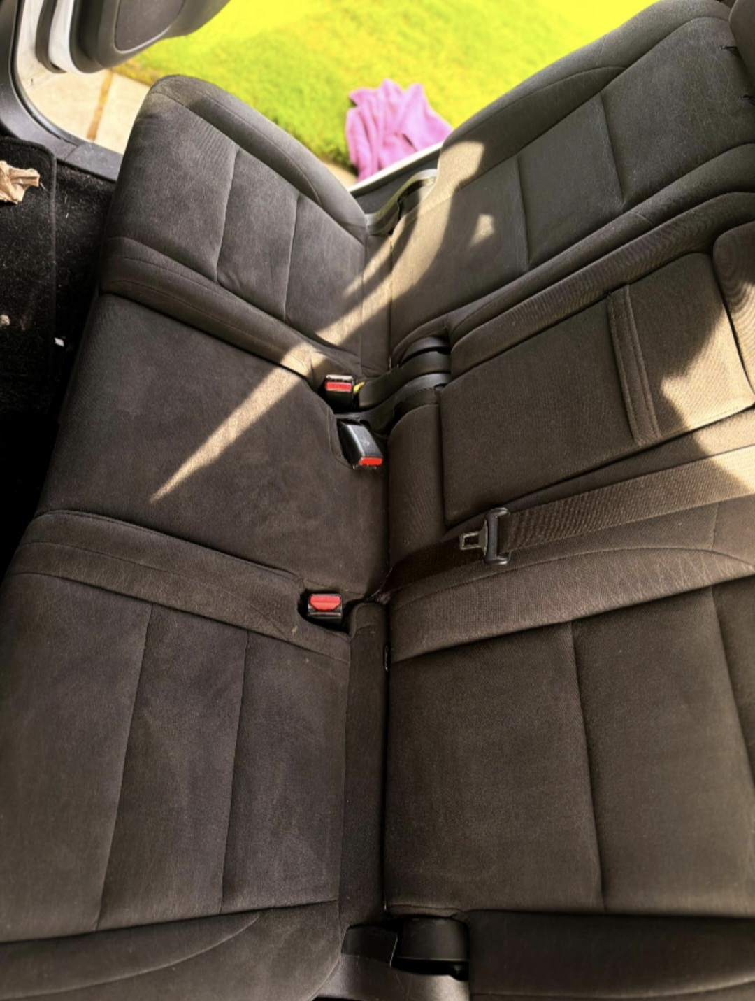 Rear seating detail
